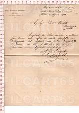 E7829 DOCUMENTO STORICO 1909