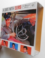 ELVIS PRESLEY A DATE WITH ELVIS EMPTY BOX FOR JAPAN MINI LP CD   G03