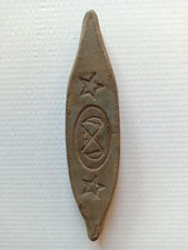 Cote, vecchia pietra abrasiva per affilare utensili rurali