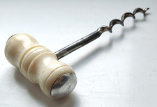 ANTIQUE CORKSCREW SILVER &