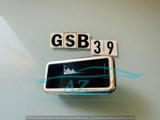 Maniglia porta interna Fiat Argenta 132 Lancia Beta Nero Lucido cornice cromata