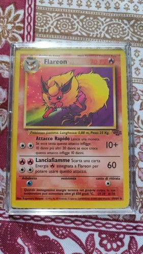 Carta pokemon flareon - flareon, 19/64