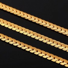 Collana catena maglia serpente