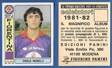 FIGURINA CALCIATORI PANINI