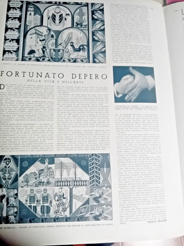 Fortunato depero nella vita - depero, e