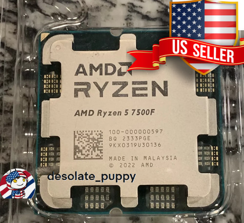 Amd ryzen 7500f - 5,