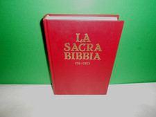 LA SACRA BIBBIA CEI - UECI COPERTINA RIGIDA EDIZIONE UFFICIALE DELLA CEI 1987