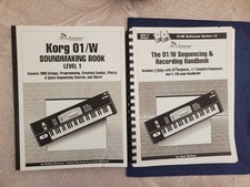 Korg 01/W Book LOT-