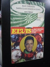 ELVIS PRESLEY 45 447-0647 Blue Christmas/Santa Claus is back 45 SEALED RETAIL 