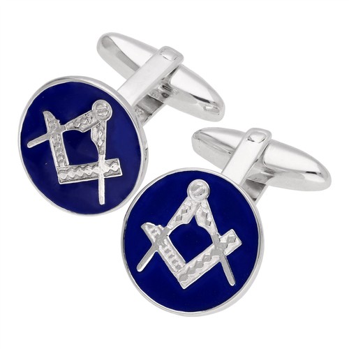 Gemelli rotondi argento - in,