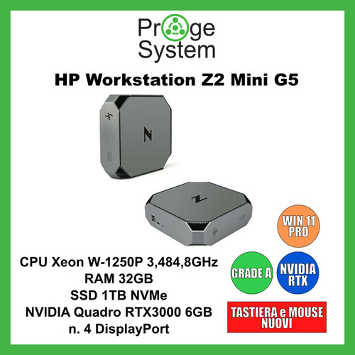 Workstation mini xeon - hp,