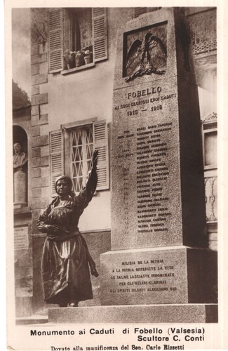 Valsesia fobello monumento - -,