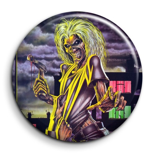 Iron maiden killers badge - maiden,
