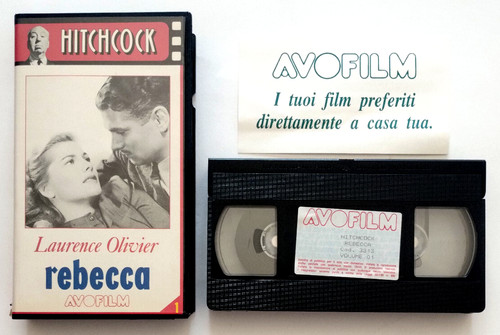 Vhs rebecca film - rebecca, giallo