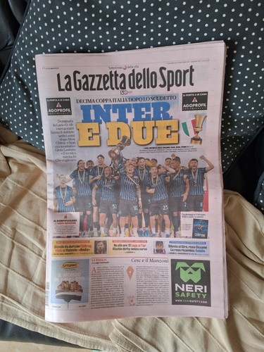 Gazzetta dello sport inter - gazzetta,
