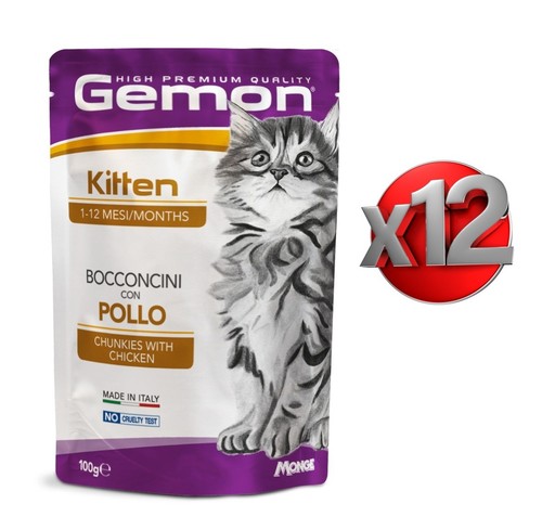 Monge gemon cibo umido - umido, gatto