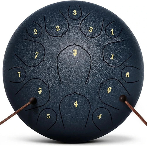 Steel tongue drum - 15, 14