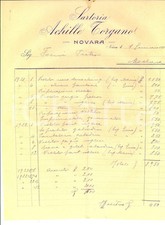 1925 NOVARA Sartoria Achille