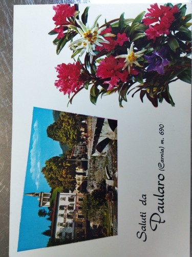 Cartolina vintage saluti - cartolina, da