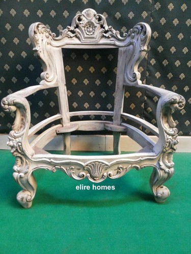 Poltrona francese invecchiata