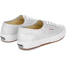 SCARPE SUPERGA 2790 LAMEW GREY SILVER 36