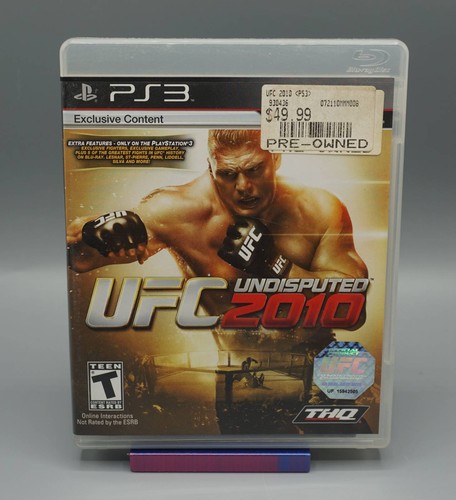 Ufc undisputed 2010 - undisputed, ps3