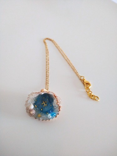Collana con conchiglia - conchiglia, in