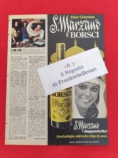 Advertising Italian Pubblicità ( 1977 ) BORSCI S. MARZANO Elisir Orientale