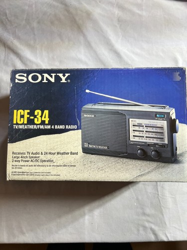 Radio sony icf - nuova, in