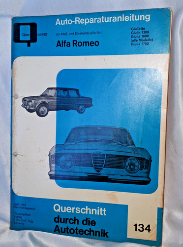 Manuale riparazione 134 - , alfa