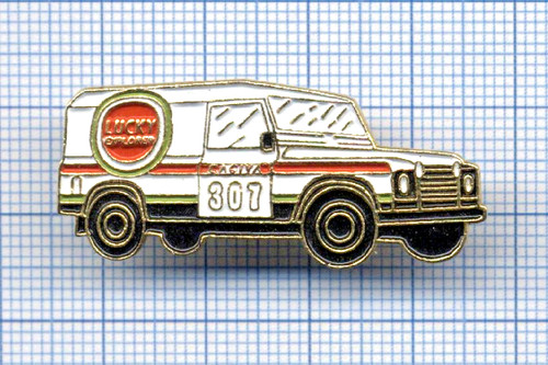 Pin land rover - pin's, lucky