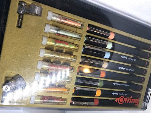 Set rotring rapidograph penna - rotring,