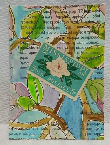 Timbro postale stravagante