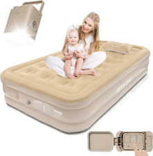 Materasso Gonfiabile, Portatile Letto Gonfiabile Con Pompa Elettrica Integrata, 
