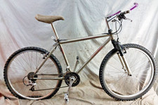 Bici MTB pista Trek 850 MTN 1991 grande 18" hardtail acciaio cromato USA spedizioniere:)