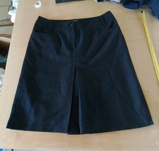 Gonna Antracite Misto Lana