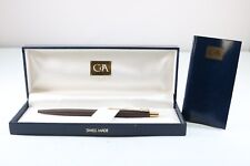 Vintage Caran d'Ache Madison Matt Brown Ballpoint Pen, GT (Cased & Refill)