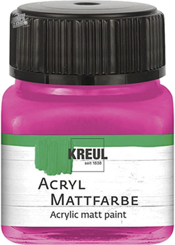 Acrilico rosa vetro 20ml - rosa,