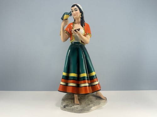 Statuina porcellana anni 50 - porcellana,