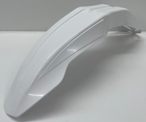 Parafango anteriore bianco - parafango,