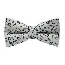 Cravatta fiocco simbolo note