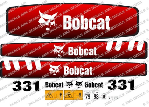Bobcat 331 mini digger set - bobcat,