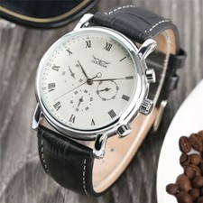 JARAGAR Classic White Dial