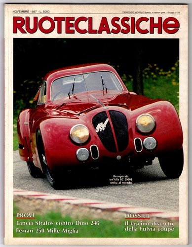Ruoteclassiche 1 novembre - ruoteclassiche, n