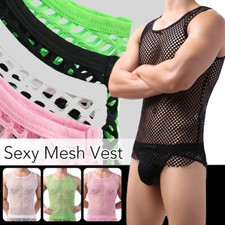 Canottiera uomo maglia vedere