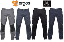 JRC Pantalone ZURIGO TECH Antiabrasione Multitasche Elasticizzato in Cotone Uomo