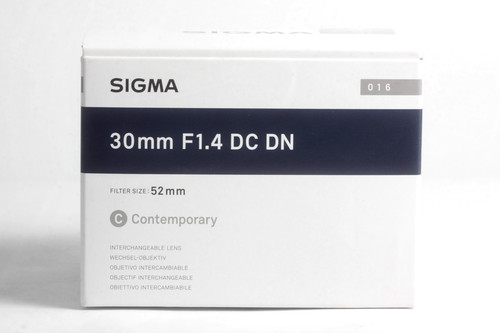 Sigma contemporary 30 dc - contemporary, 1,4/30