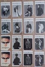 Schede telefoniche Serie usata Armani 16 schede