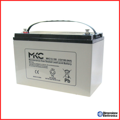 Batteria agm 12v - 12v, ciclica