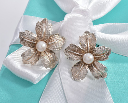 Orecchini vintage grandi - , 1"